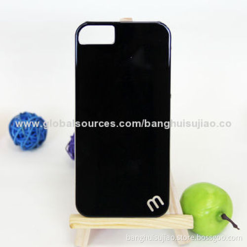New Black Phone Case for iPhone 5/5S, OEM Services Provided